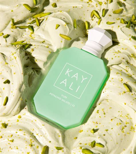 kayali yum pistachio gelato perfume.